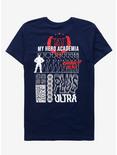 My Hero Academia Symbol Of Peace Navy T-shirt, MULTI, hi-res