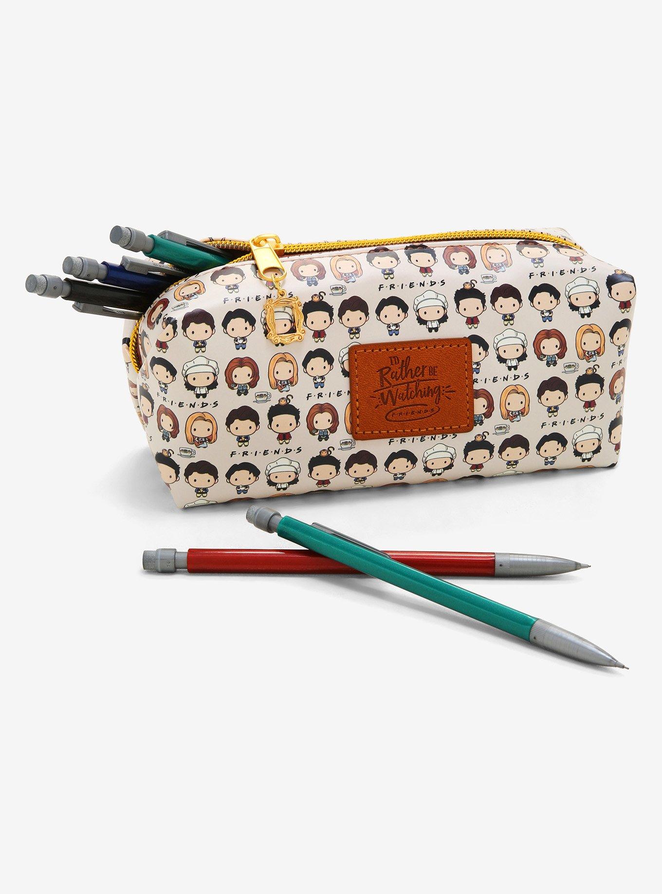 Friends Chibi Pencil Case - BoxLunch Exclusive, , hi-res