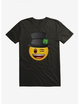 Emoji St. Patrick's Day Icons Wink Face T-Shirt, , hi-res