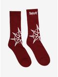 Slipknot Maroon Crew Socks, , hi-res