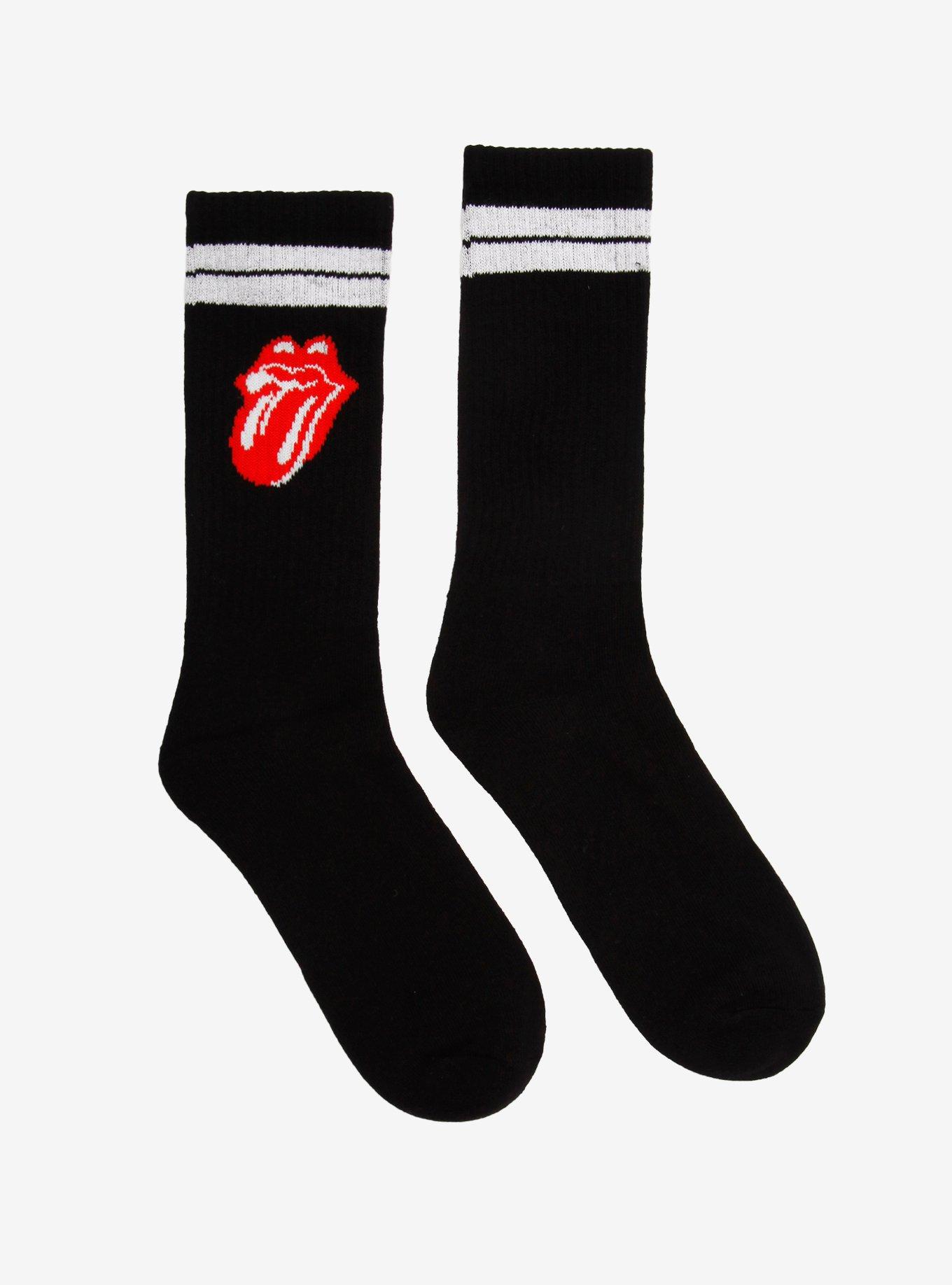 The Rolling Stones Tongue Crew Socks, , hi-res