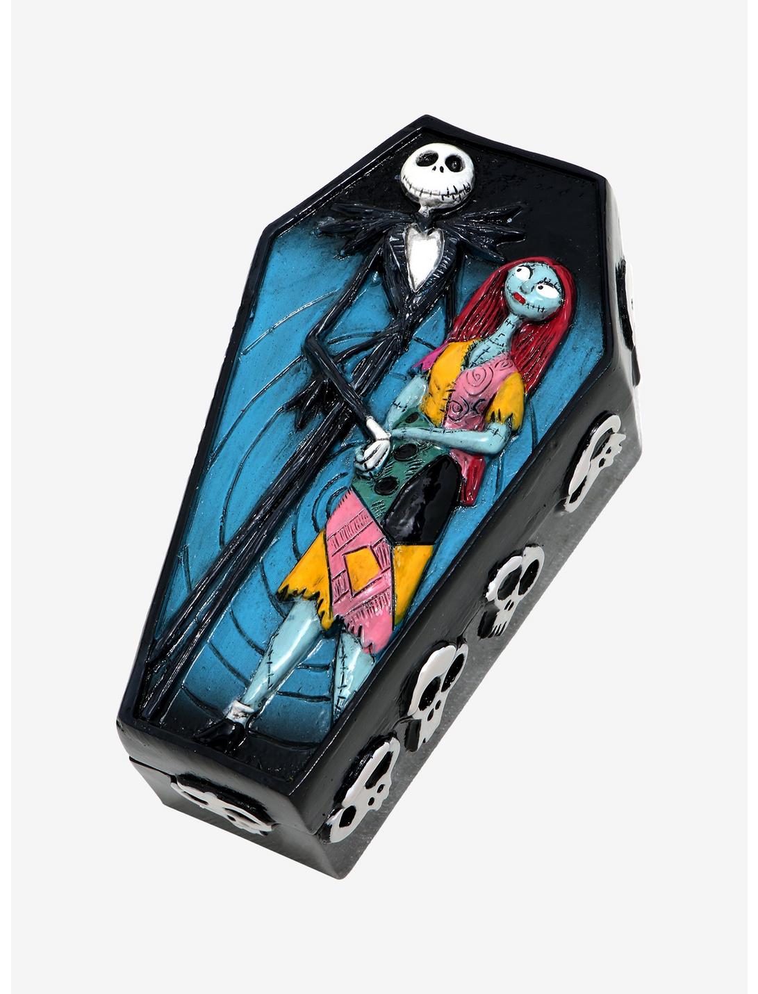 The Nightmare Before Christmas Jack & Sally Coffin Trinket Box, , hi-res
