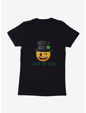 Plus Size Emoji St. Patrick's Day Icons Luck Of The Irish Womens T-Shirt, , hi-res