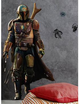 Plus Size Star Wars The Mandalorian Peel And Stick Giant Wall Decals, , hi-res