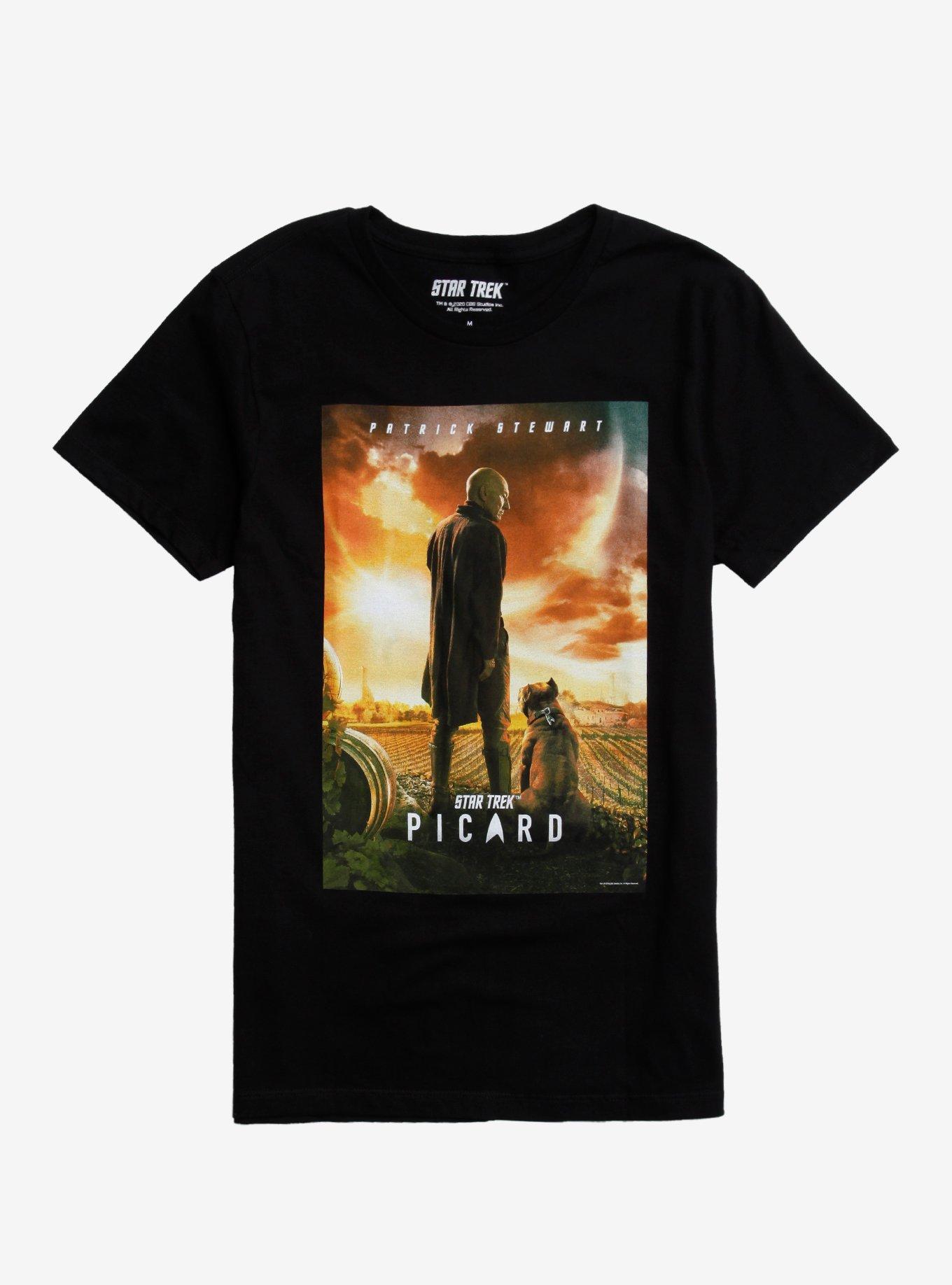 Star Trek: Picard Poster T-Shirt, BLACK, hi-res