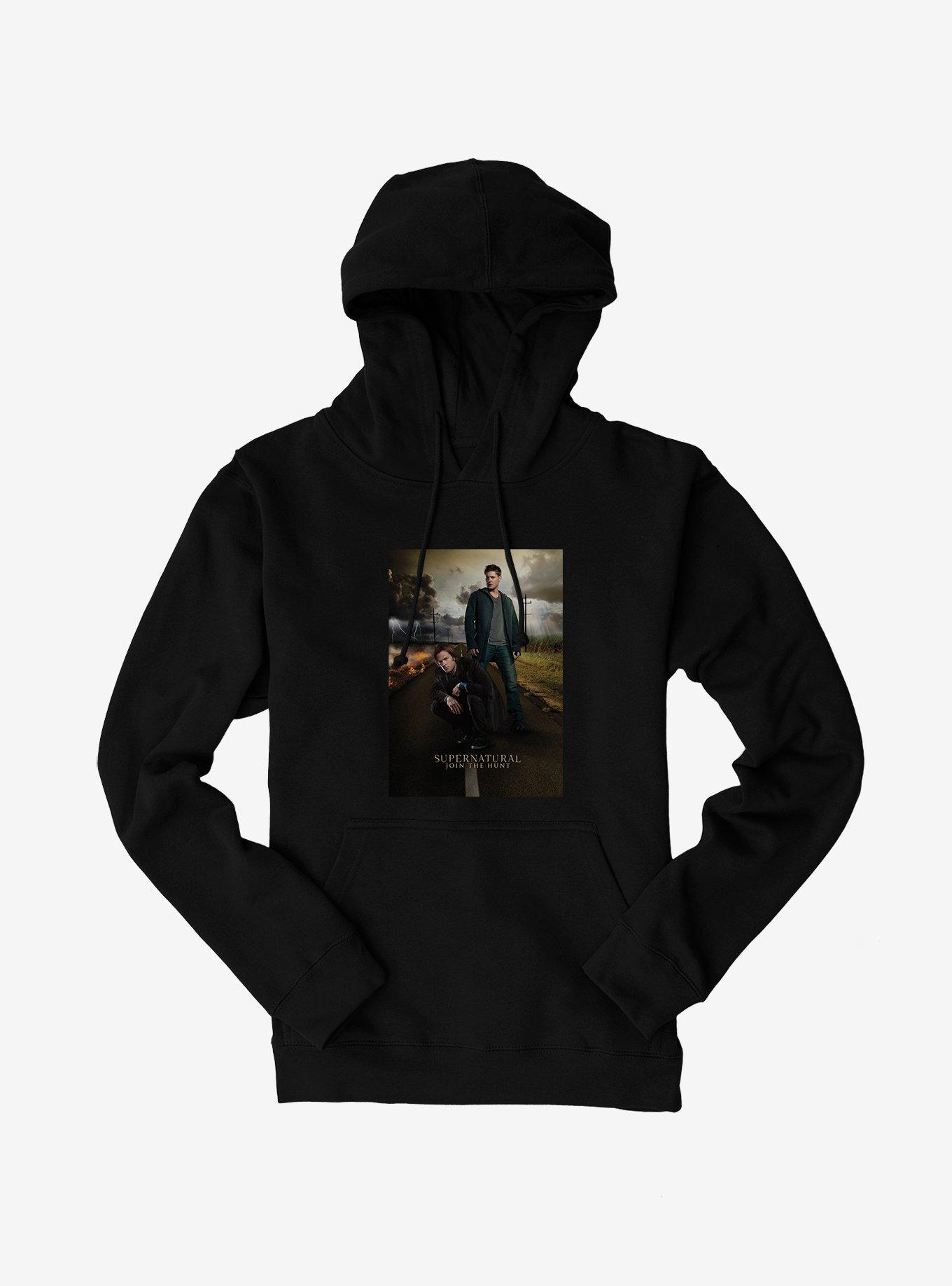 Hot Topic Supernatural Join The Hunt Winchester Brothers Hoodie