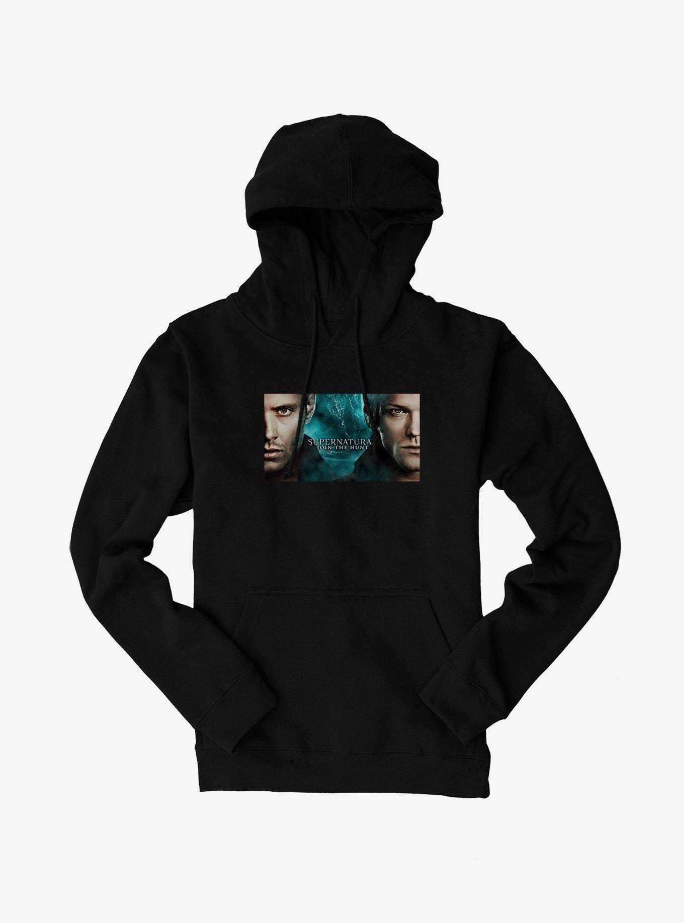 Supernatural Winchester Brothers Join The Hunt Hoodie, BLACK, hi-res