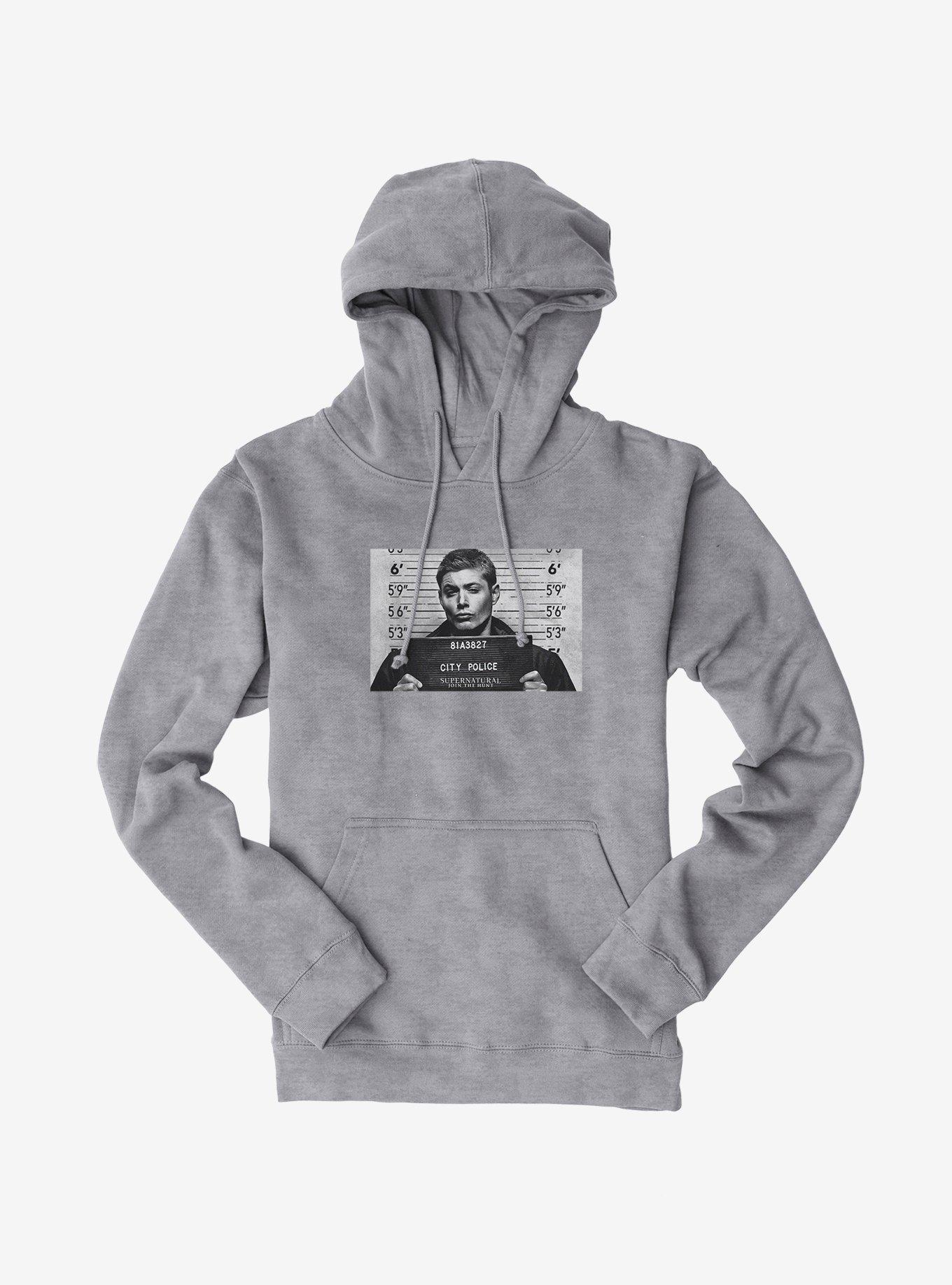 Supernatural Dean Winchester Mug Shot Hoodie, , hi-res