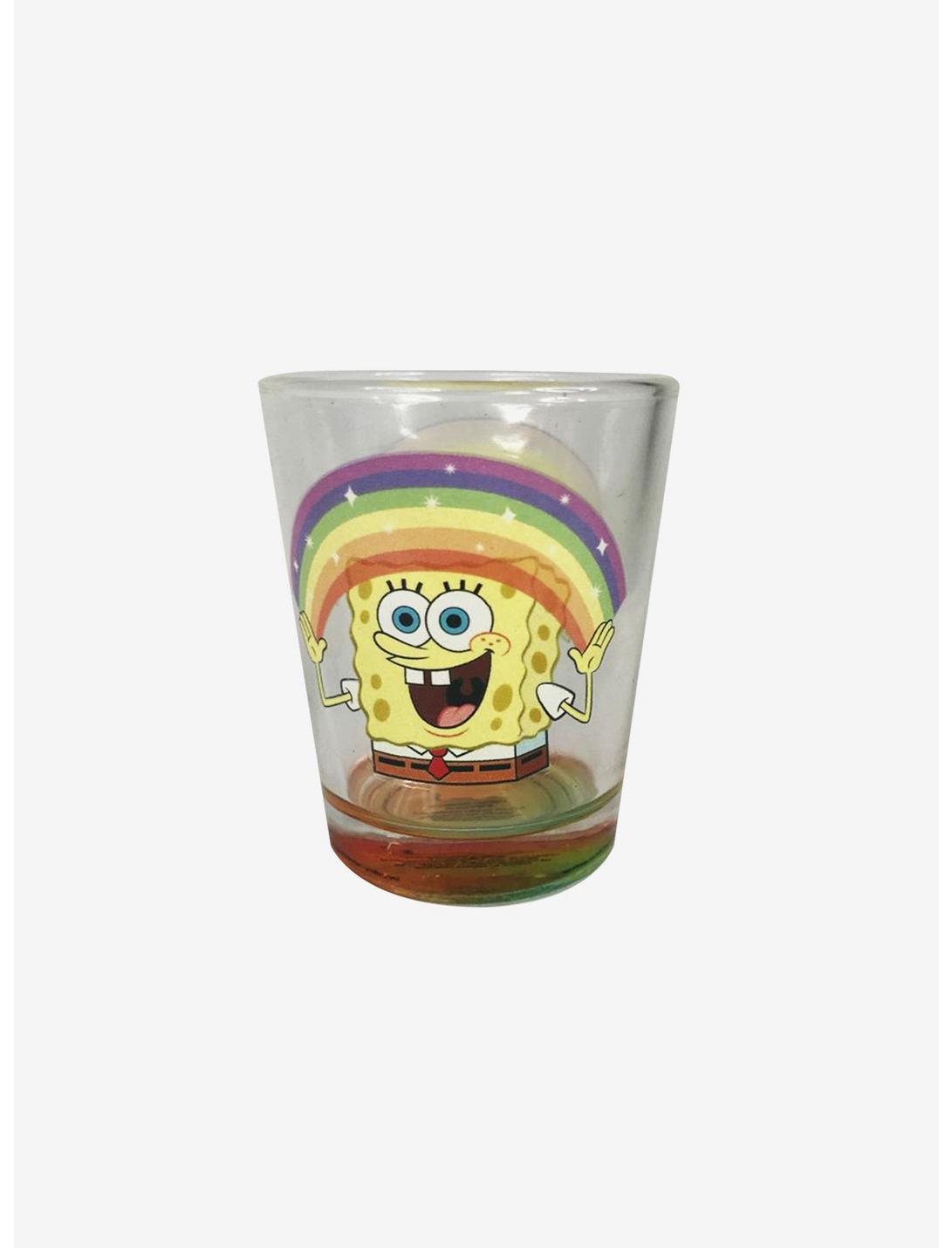 SpongeBob SquarePants Image on Clear Shot Glass