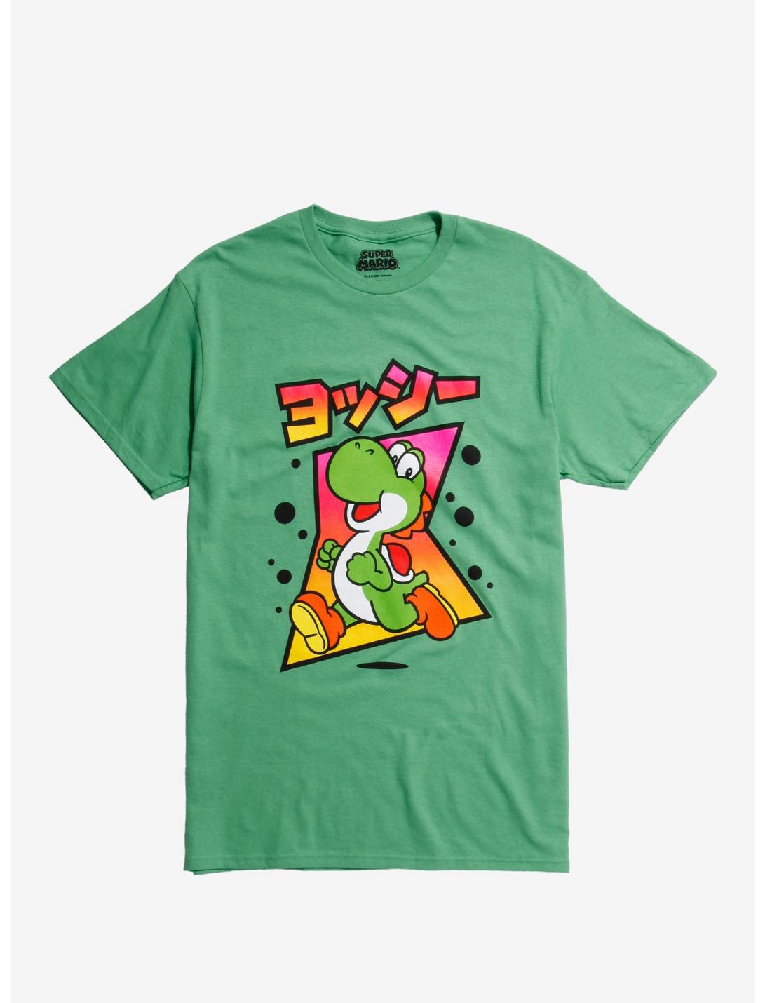 Super Mario Bros. Yoshi Spring T-Shirt, GREEN, hi-res