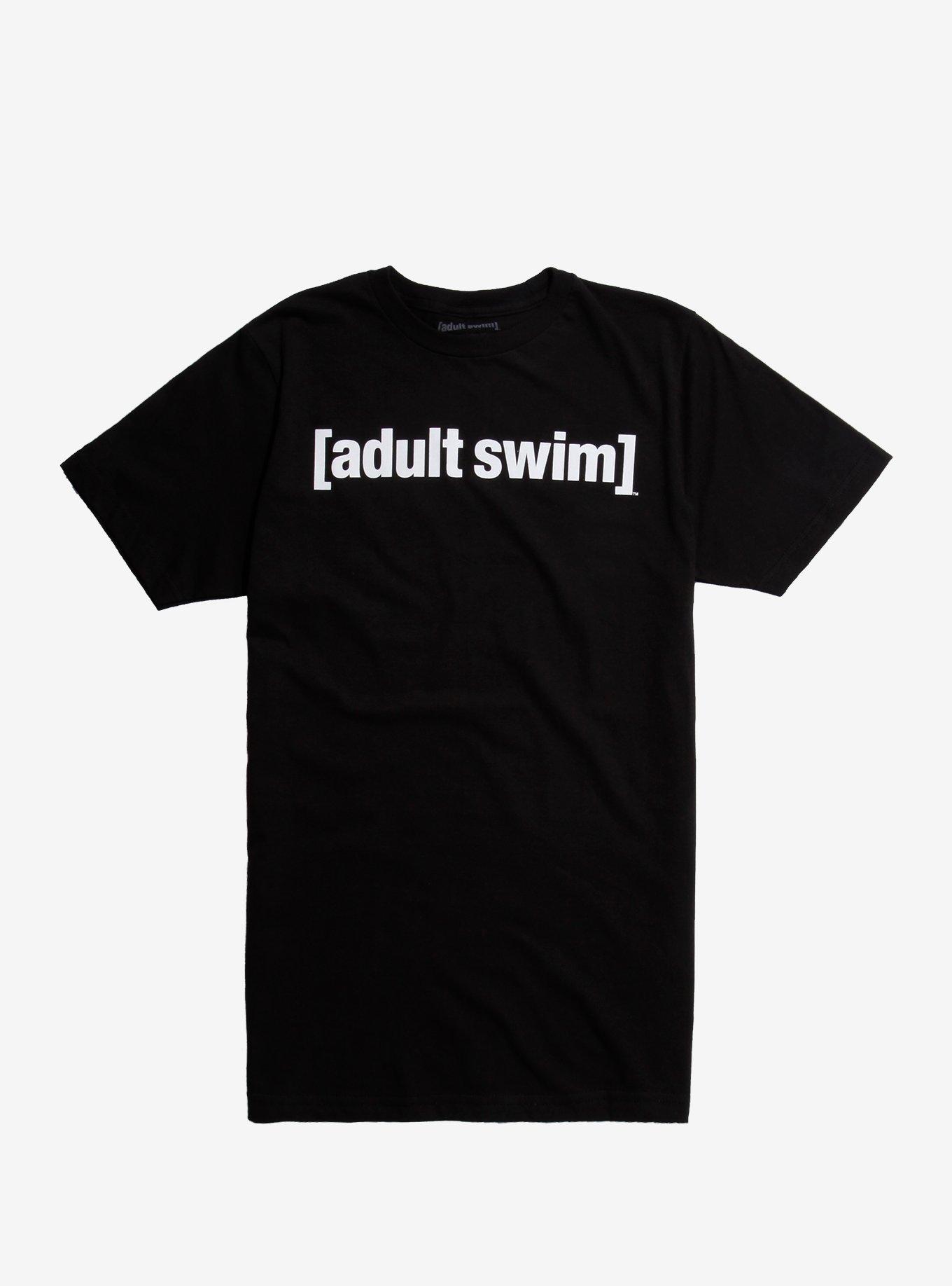 Adult Swim Logo T-Shirt, BLACK, hi-res