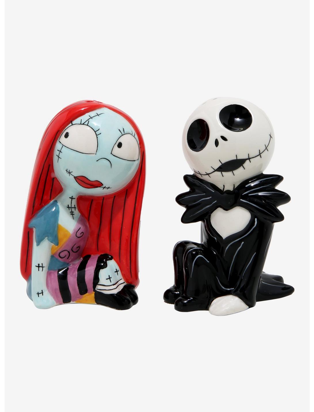 Disney The Nightmare Before Christmas Jack & Sally Salt & Pepper Shakers - BoxLunch Exclusive, , hi-res