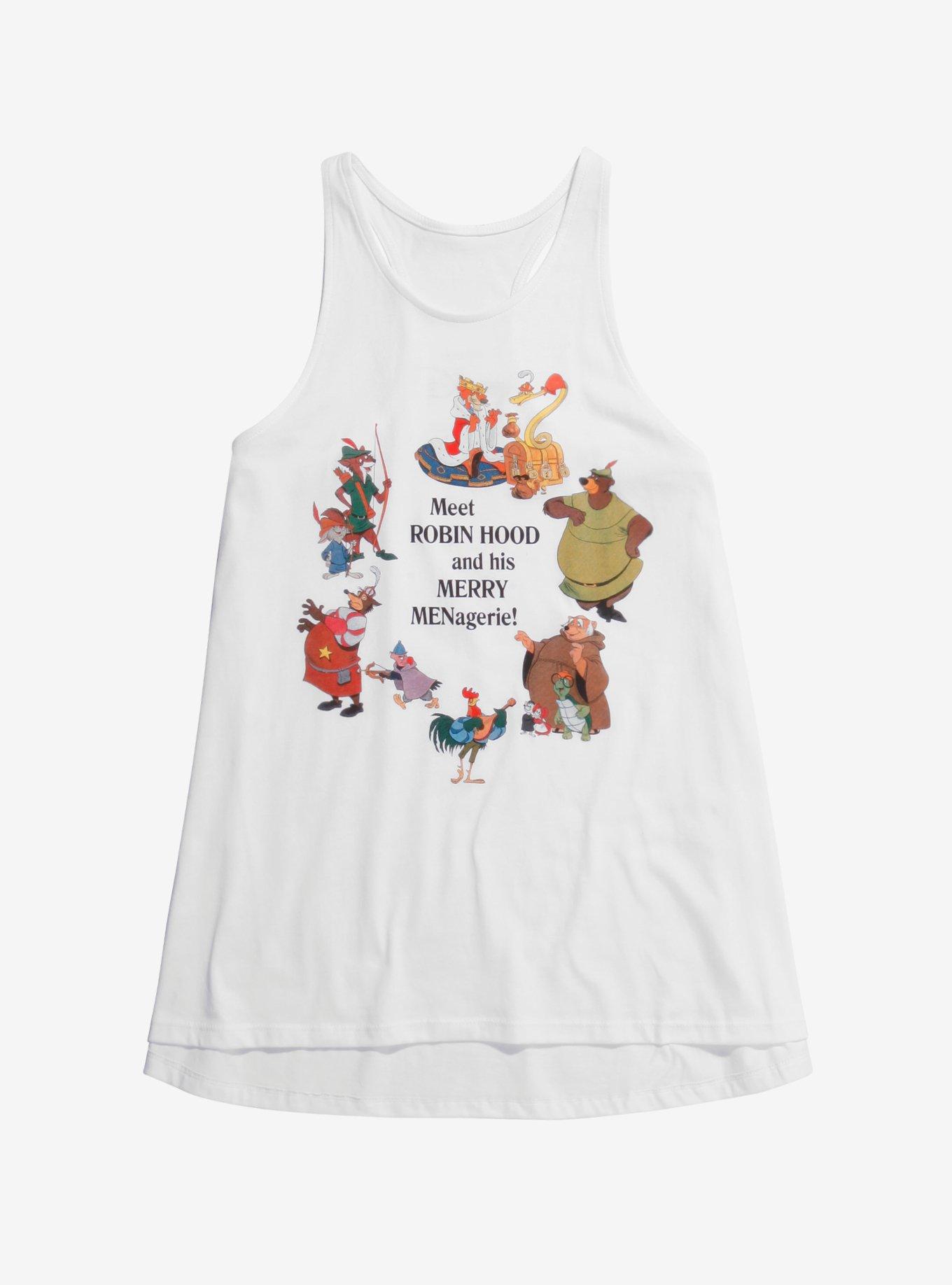 Disney Robin Hood Merry Menagerie Storybook Art Women's Tank Top - BoxLunch Exclusive