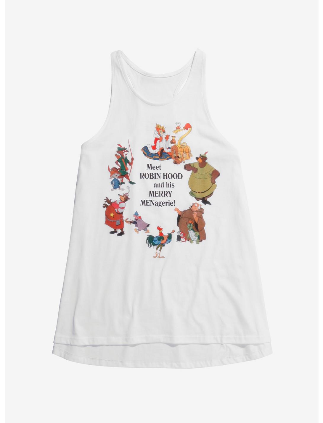 Disney Robin Hood Merry Menagerie Storybook Art Women's Tank Top - BoxLunch Exclusive, MULTI, hi-res
