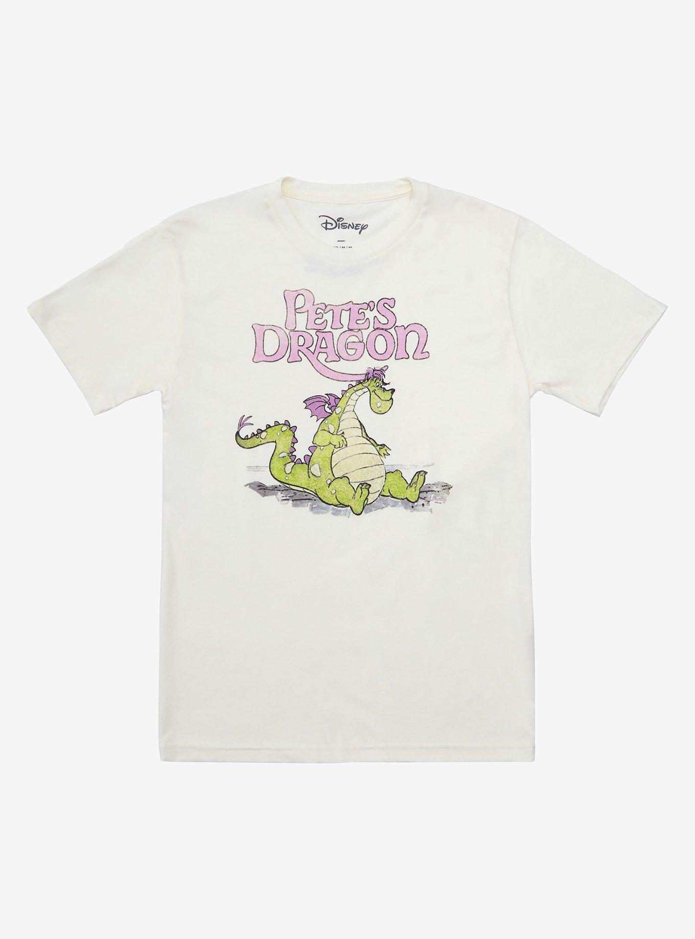 Disney Pete's Dragon Elliott the Dragon Women's T-Shirt - BoxLunch Exclusive, GREEN, hi-res