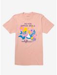 Disney Alice in Wonderland Wildflower T-Shirt, BLUE, hi-res