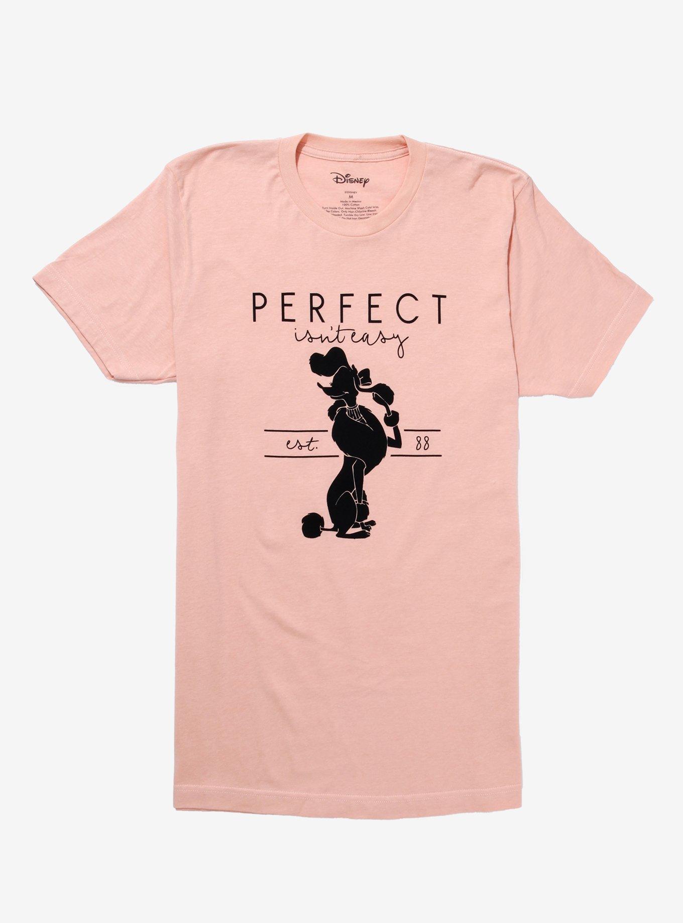 Disney Oliver & Company Georgette Perfect Isn't Easy T-Shirt, BLACK, hi-res