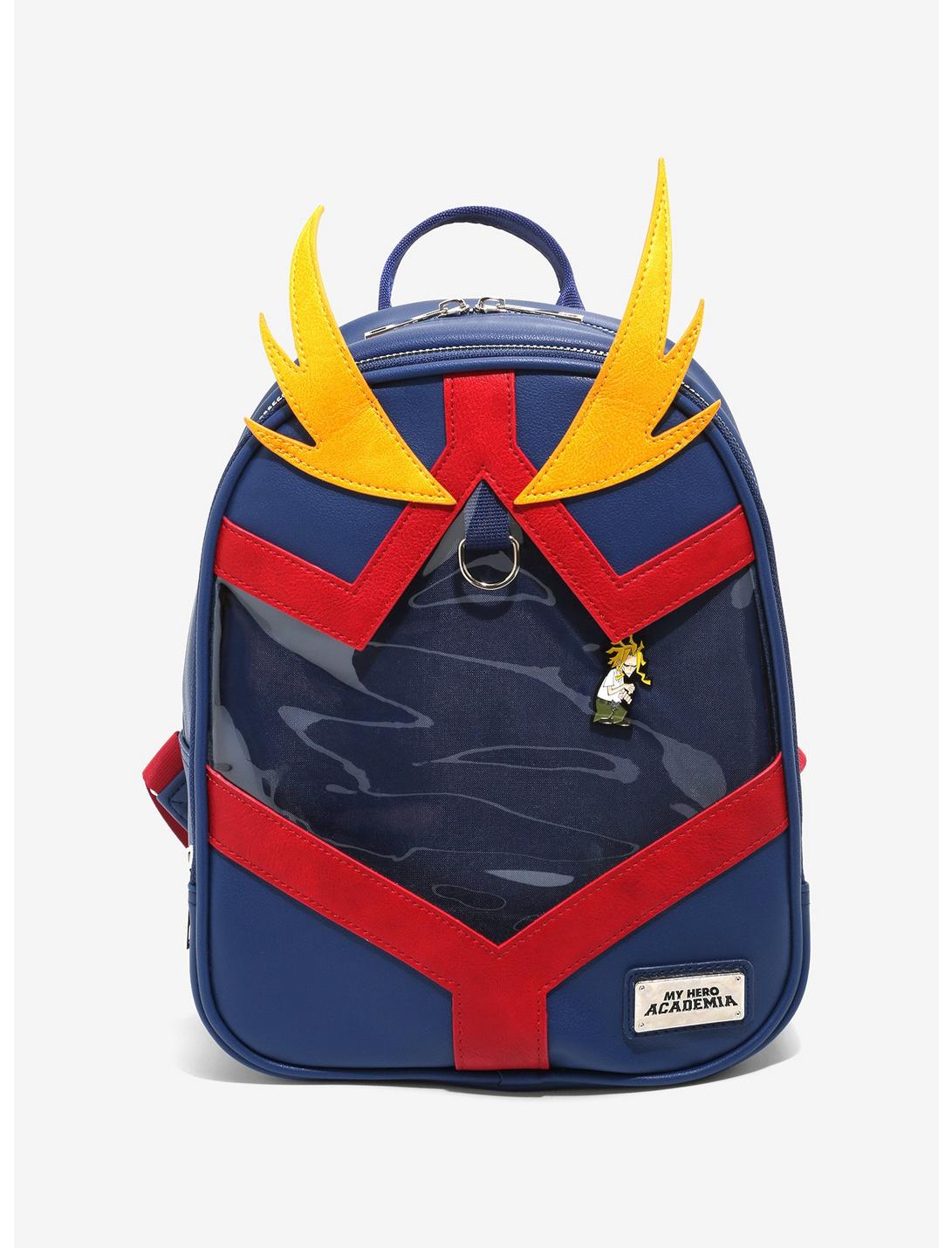 My Hero Academia All Might Pin Collector Mini Backpack - BoxLunch Exclusive, , hi-res
