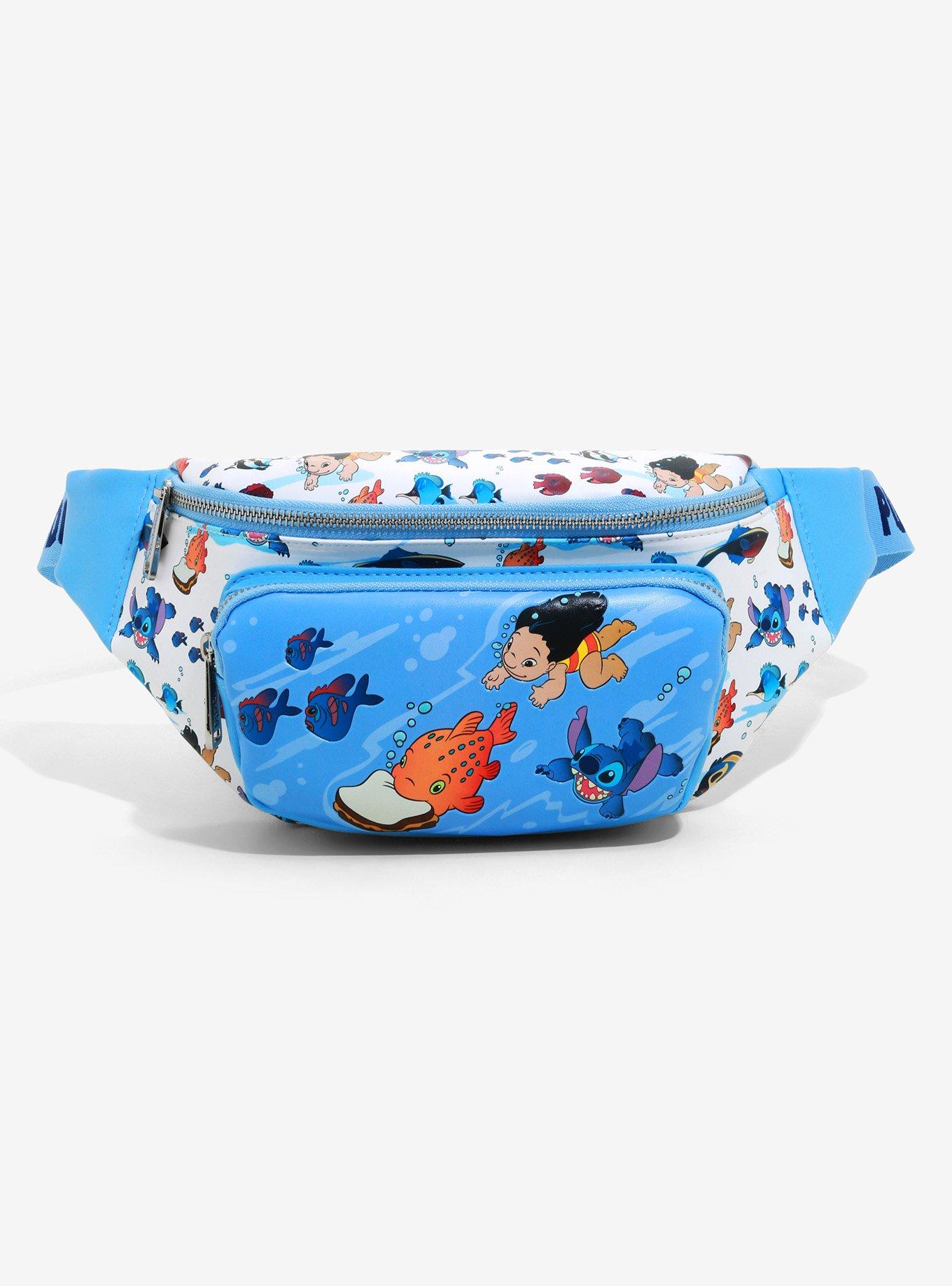 Loungefly Disney Lilo & Stitch Pudge Controls the Weather Fanny Pack - BoxLunch Exclusive, , hi-res