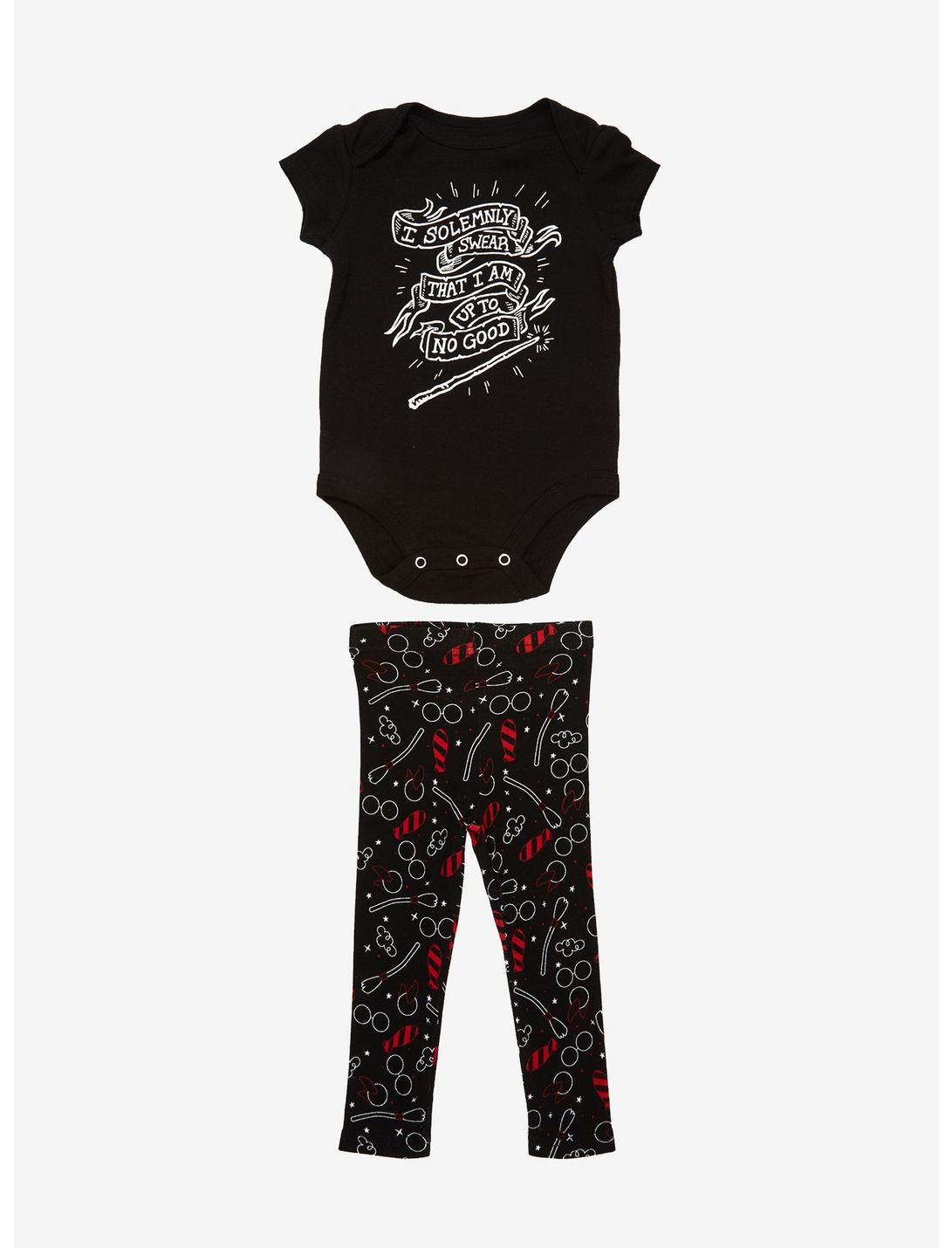 Harry Potter I Solemnly Swear Infant One-Piece & Pant Set - BoxLunch Exclusive, MULTI, hi-res