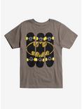 DC Comics Batman Skateboard Logo Youth T-Shirt - BoxLunch Exclusive, YELLOW, hi-res