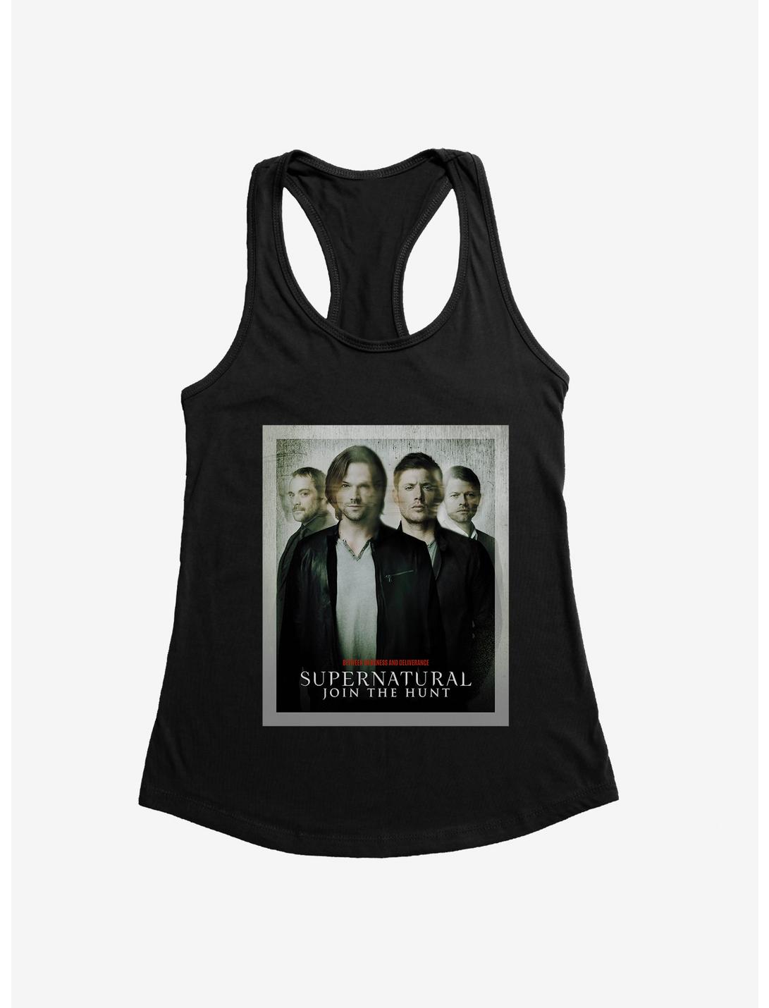Supernatural Join The Hunt Distressed Poster Womens Tank, , hi-res