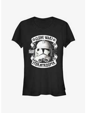 Star Wars The Clone Wars Stormtrooper Banner Girls T-Shirt, , hi-res