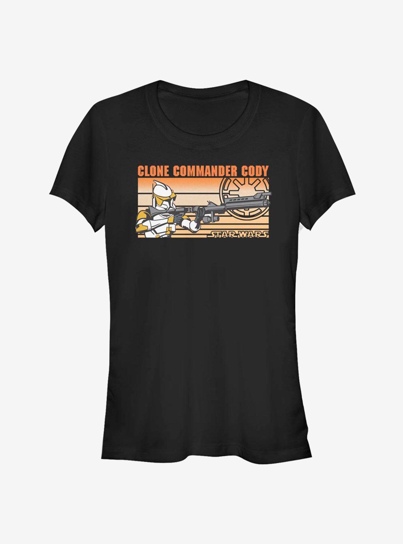 Star Wars The Clone Wars Clone Commander Cody Girls T-Shirt, , hi-res