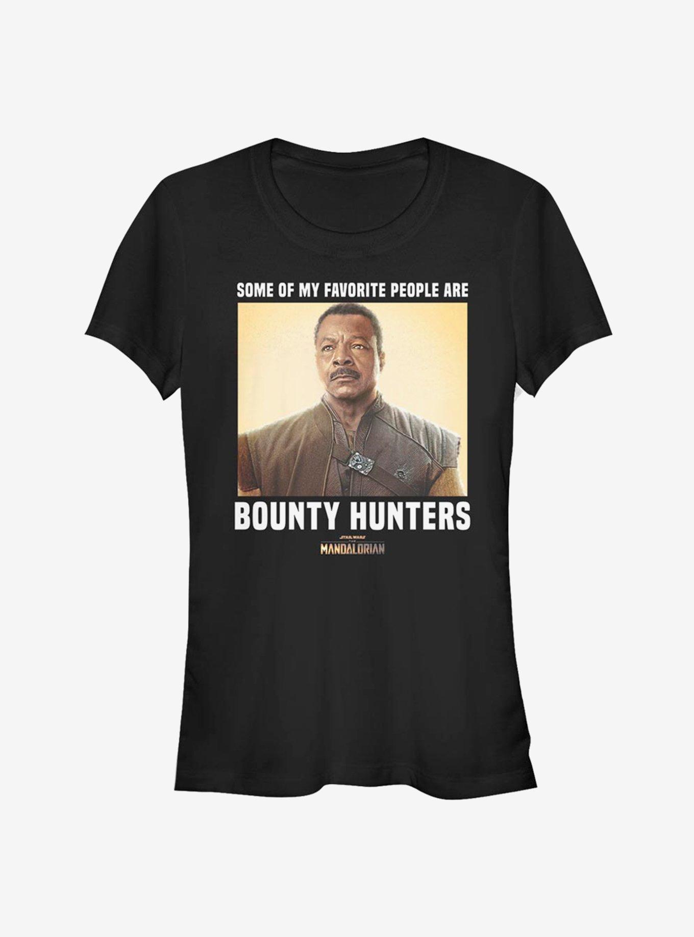 Star Wars The Mandalorian Bounty Friends Girls T-Shirt, BLACK, hi-res