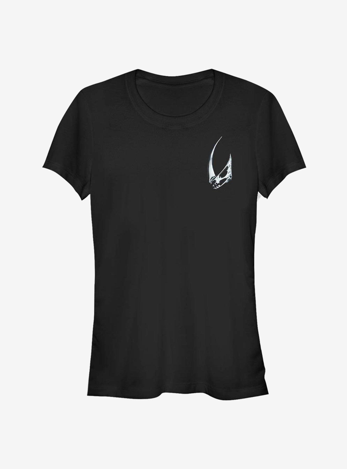 Star Wars The Mandalorian Chrome Mudhorn Girls T-Shirt, BLACK, hi-res