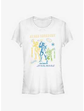 Star Wars The Clone Wars Doodle Trooper Girls T-Shirt, , hi-res