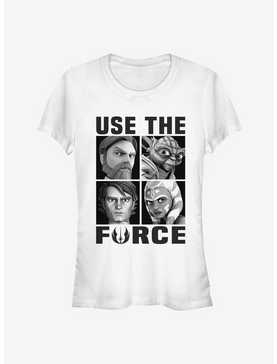 Star Wars The Clone Wars Force Users Girls T-Shirt, , hi-res