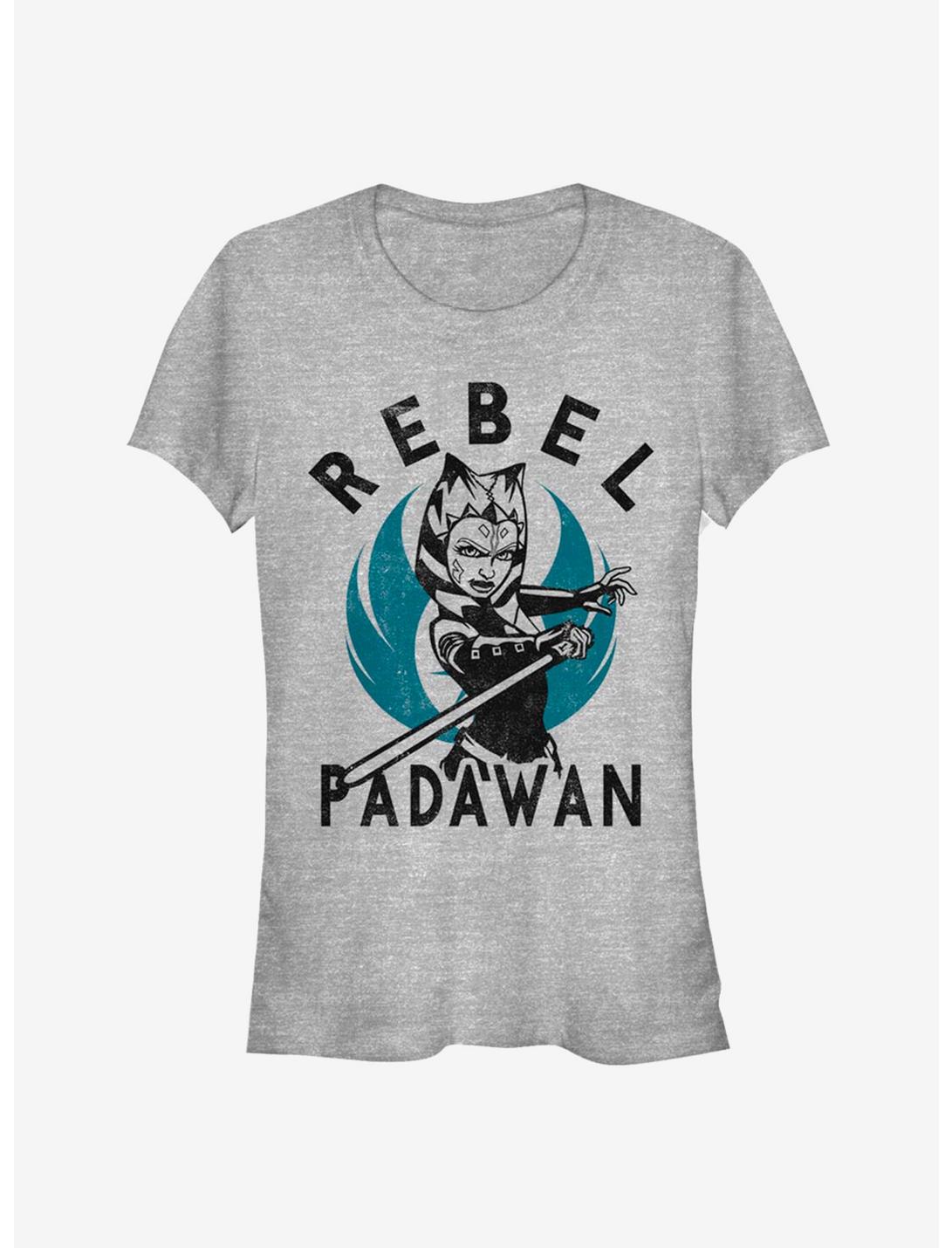 Star Wars The Clone Wars Rebel Padawan Girls T-Shirt, ATH HTR, hi-res