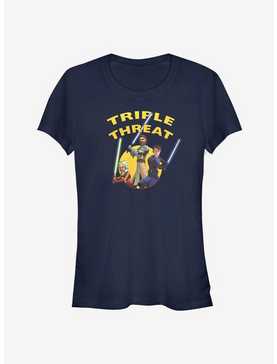 Star Wars The Clone Wars Triple Threat Girls T-Shirt, , hi-res