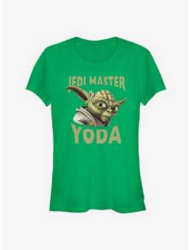 Star Wars The Clone Wars Yoda Face Girls T-Shirt, , hi-res