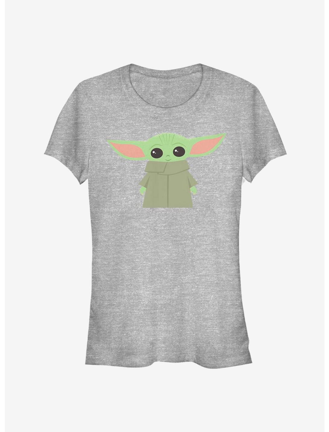 Star Wars The Mandalorian Simple The Child Girls T-Shirt, ATH HTR, hi-res
