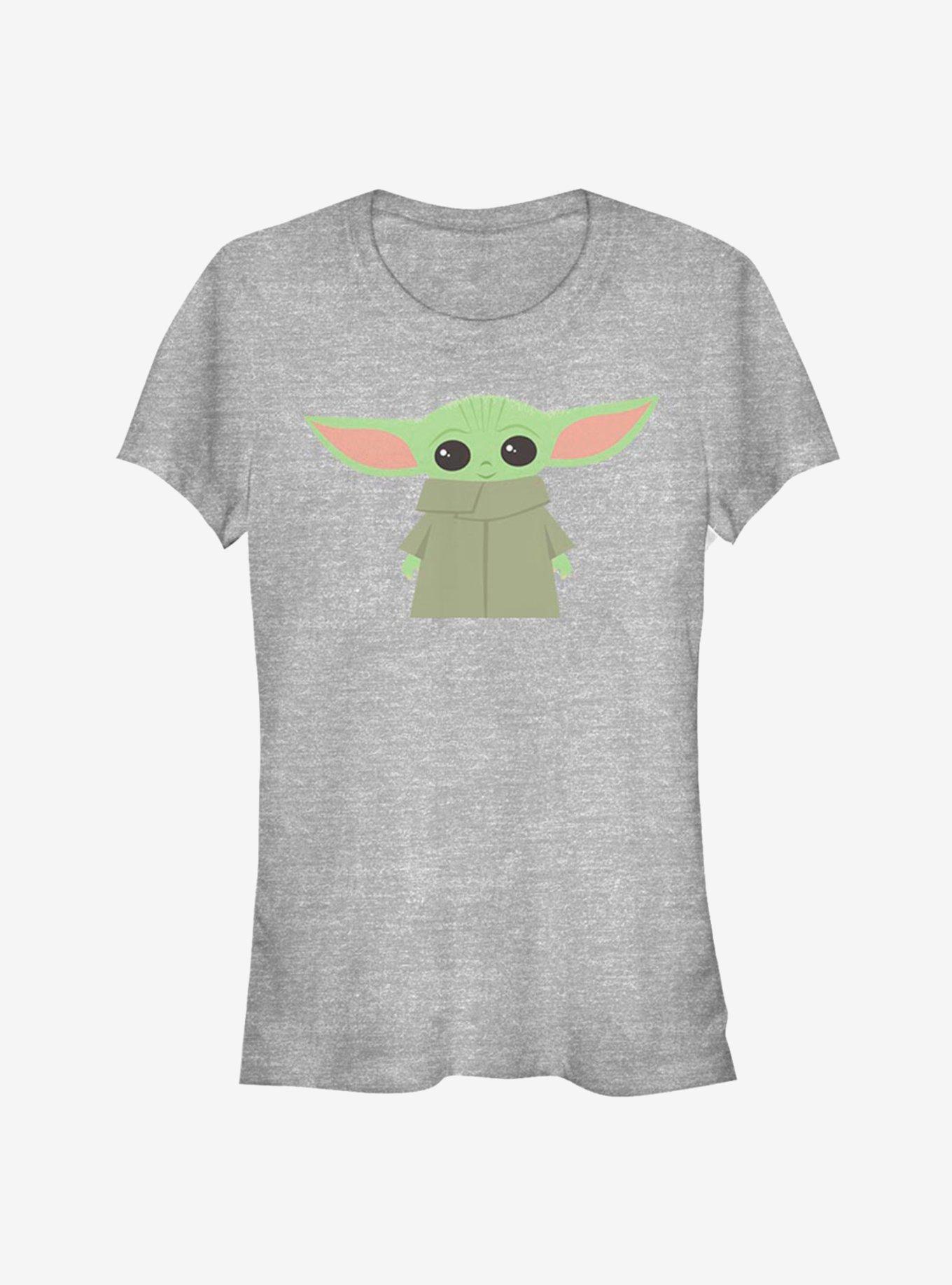 Star Wars The Mandalorian Simple The Child Girls T-Shirt, ATH HTR, hi-res