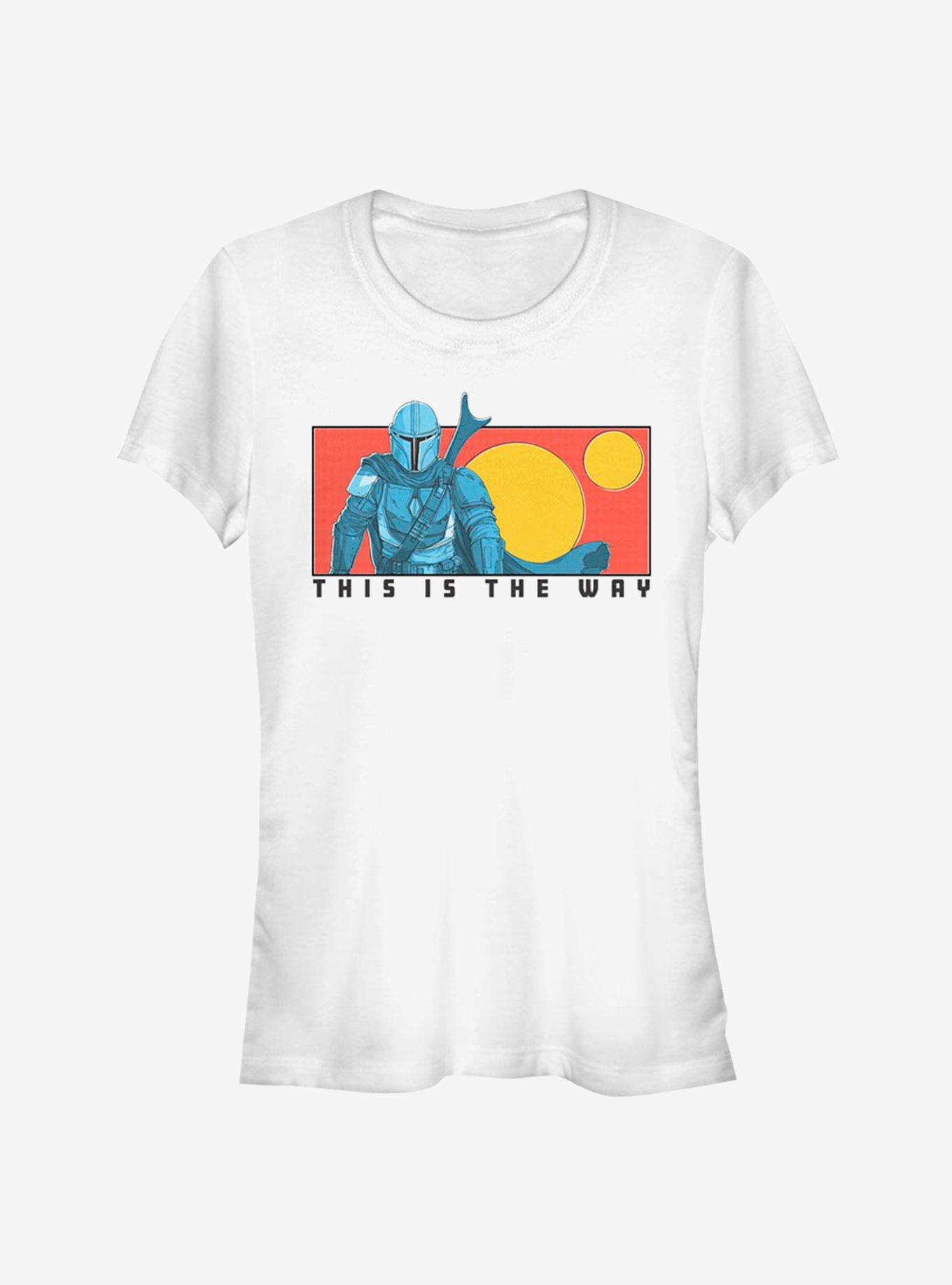 Star Wars The Mandalorian The Way Girls T-Shirt, WHITE, hi-res