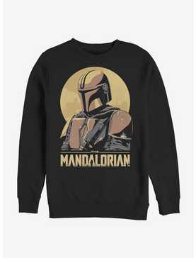 Star Wars The Mandalorian Mando Sunset Frame Sweatshirt, , hi-res