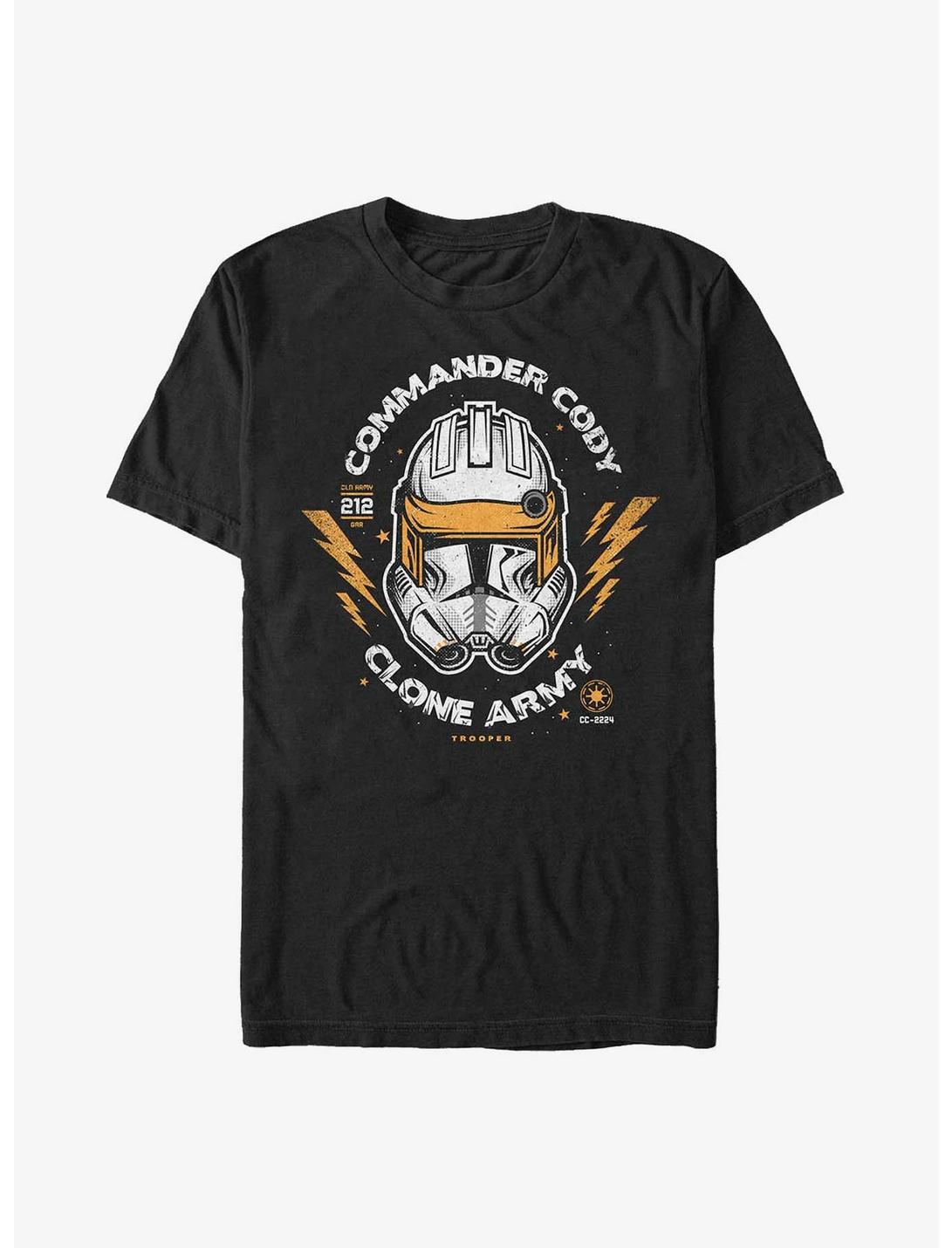 Star Wars The Clone Wars Commander Cody T-Shirt, BLACK, hi-res