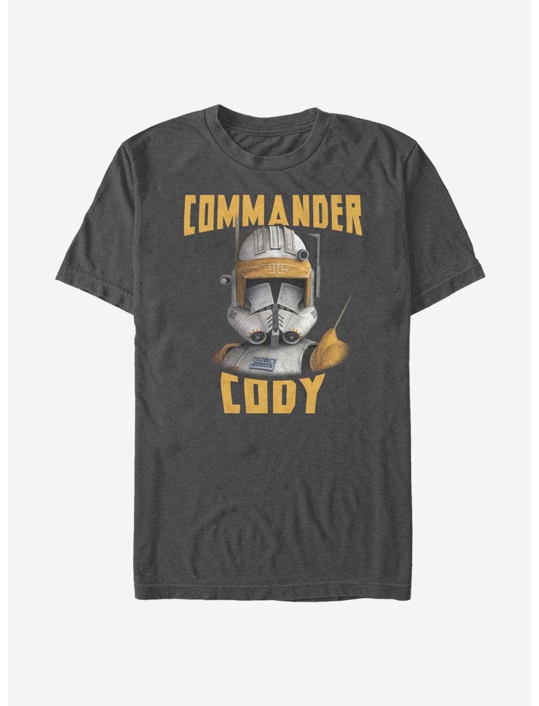 Star Wars The Clone Wars Commander Cody T-Shirt, CHARCOAL, hi-res