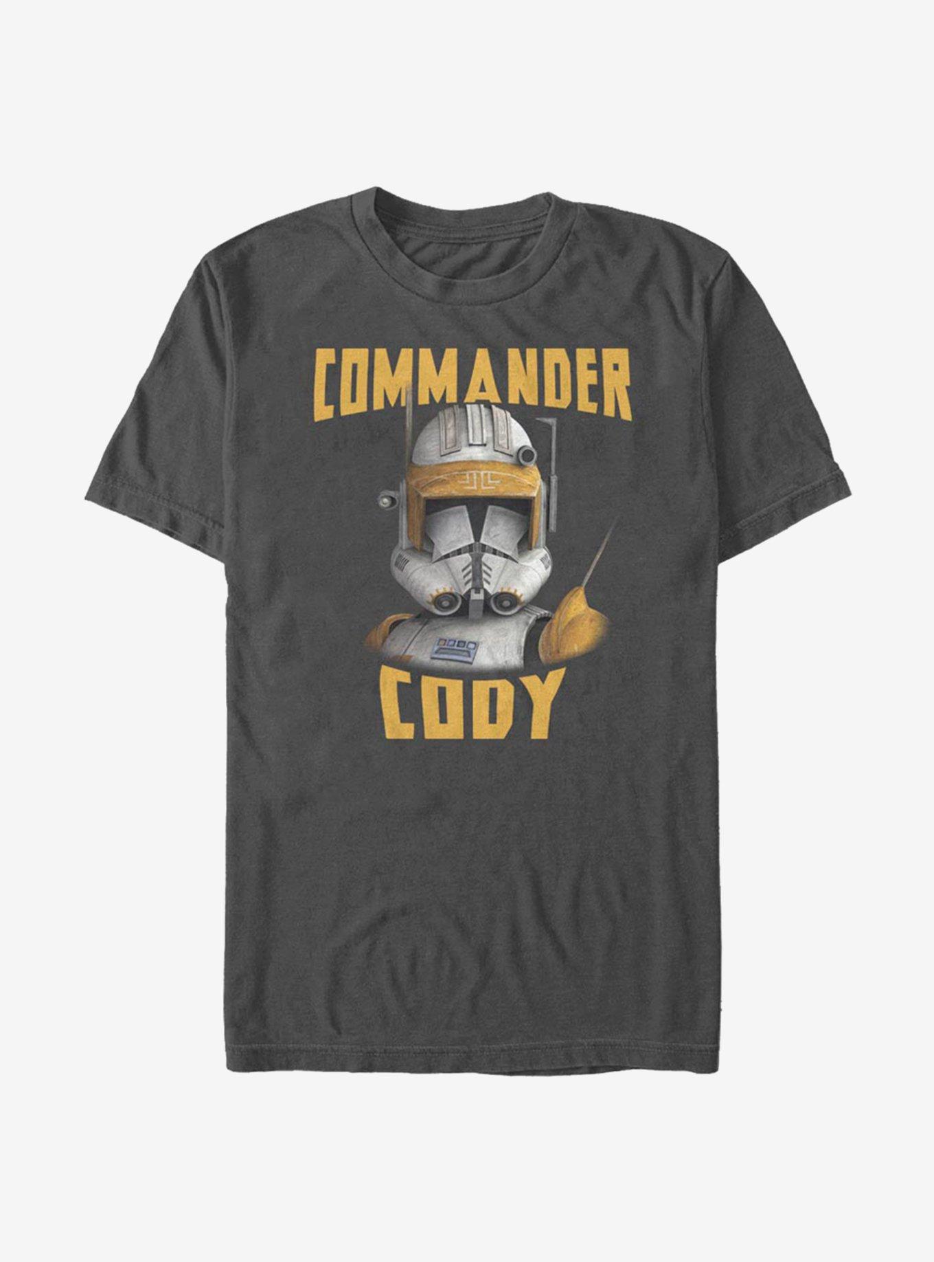 Star Wars The Clone Wars Commander Cody T-Shirt, CHARCOAL, hi-res