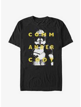 Star Wars The Clone Wars Commander Cody Text T-Shirt, , hi-res