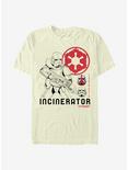 Star Wars The Mandalorian Incincerator Trooper T-Shirt, NATURAL, hi-res