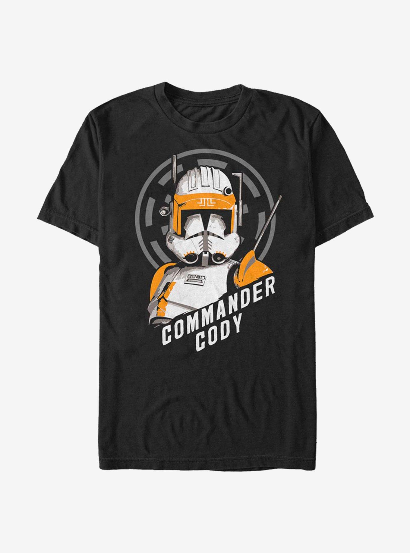 Star Wars The Clone Wars Commander Cody T-Shirt, BLACK, hi-res