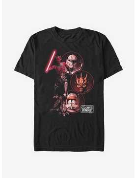 Star Wars The Clone Wars Darkside Group T-Shirt, , hi-res