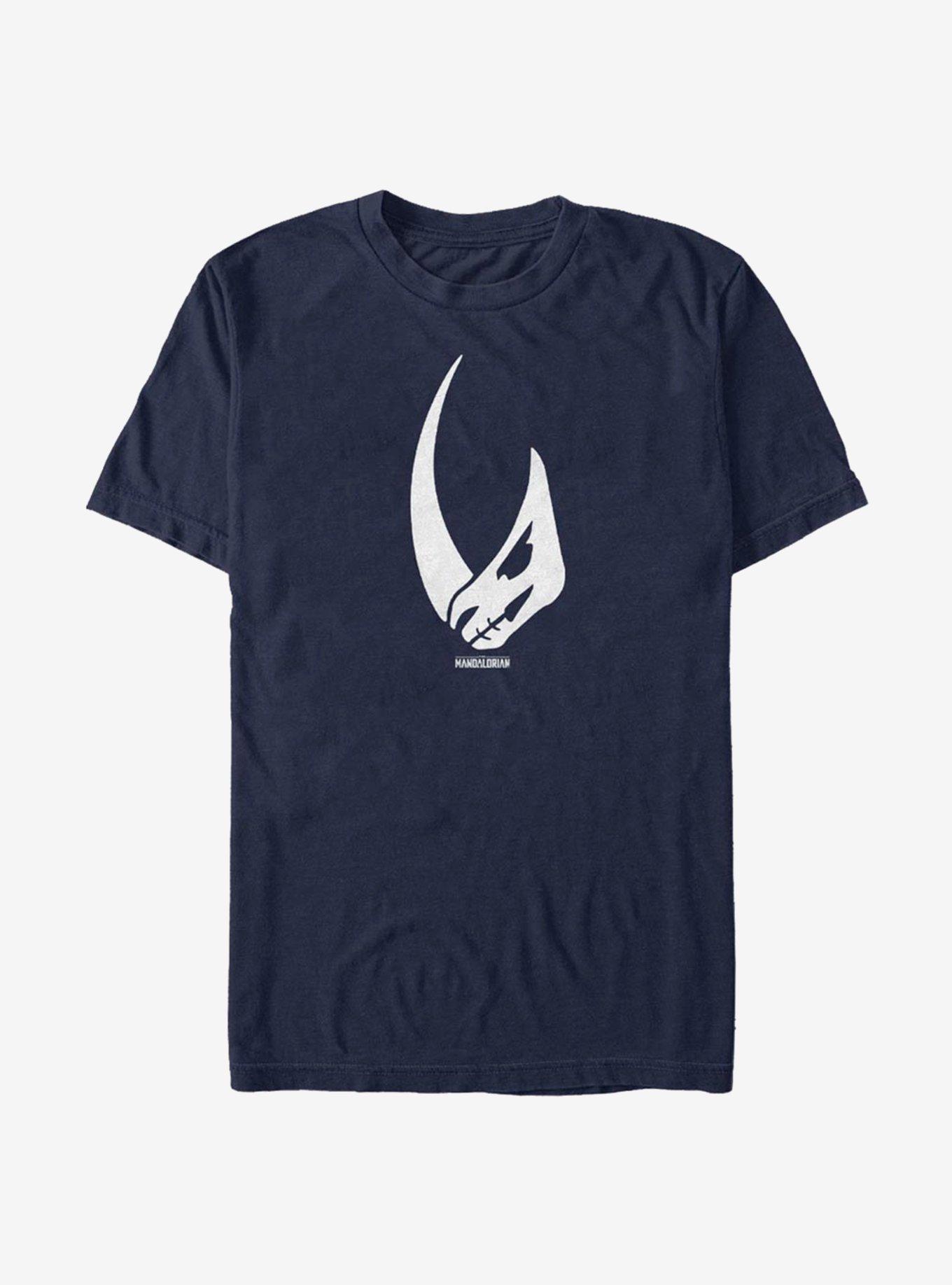 Star Wars The Mandalorian Mudhorn Signet T-Shirt, NAVY, hi-res