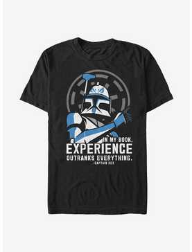 Star Wars The Clone Wars Outranks Everything T-Shirt, , hi-res