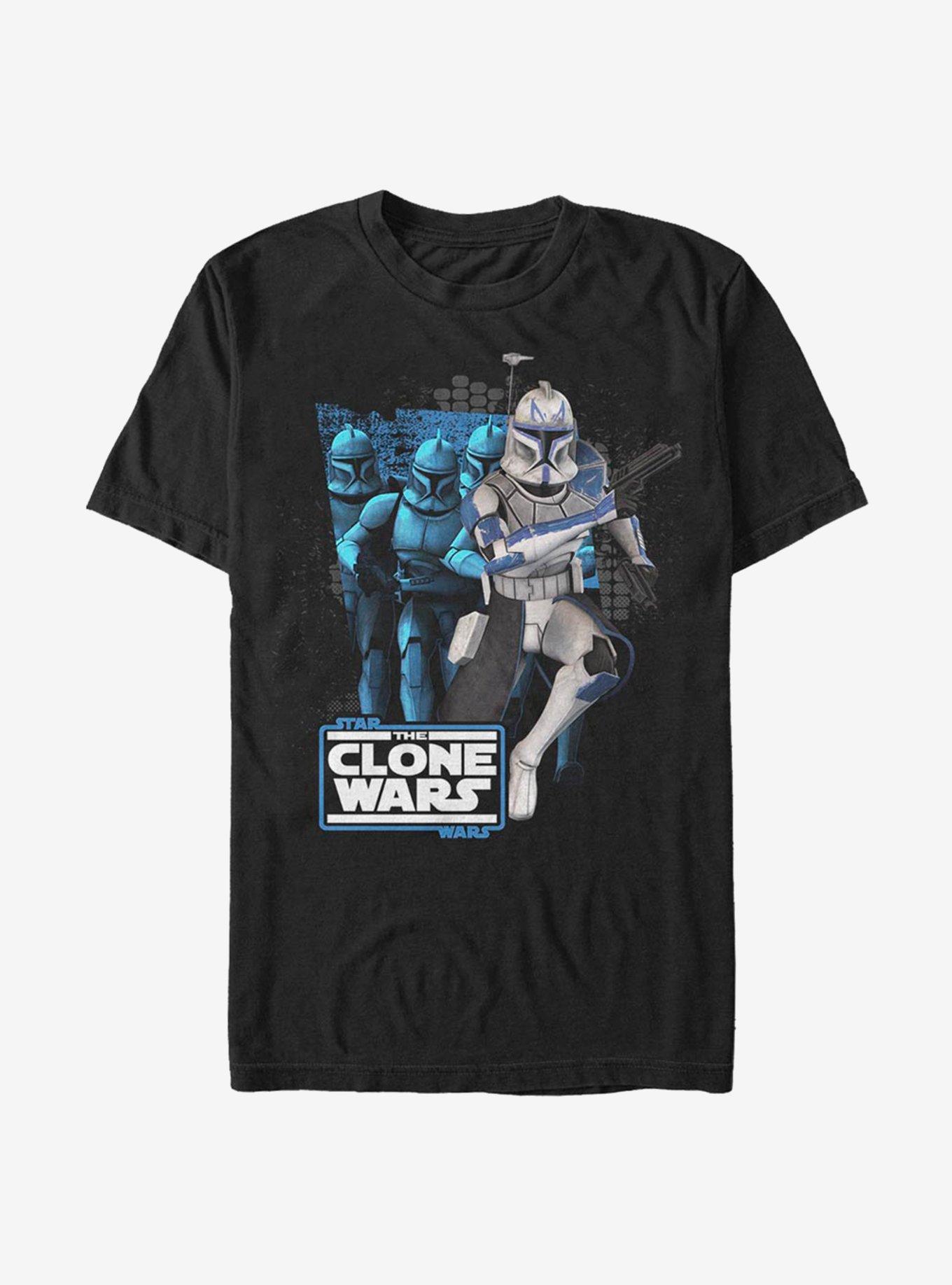 Star Wars The Clone Wars Rex Trooper T-Shirt, BLACK, hi-res