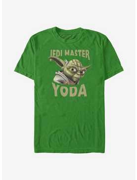 Star Wars The Clone Wars Yoda Face T-Shirt, , hi-res